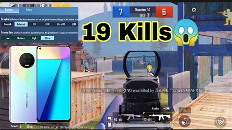 Infinix Note 7 Pubg Test Tdm Gameplay Gyro No Delay Youtube