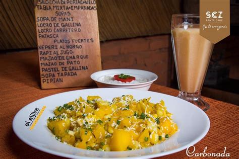 El Aljibe Comida Tipica Majau Keperi Locro De Gallina Patasca