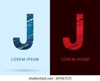 49 Letter J Burning Blue Font Images Stock Photos 3D Objects