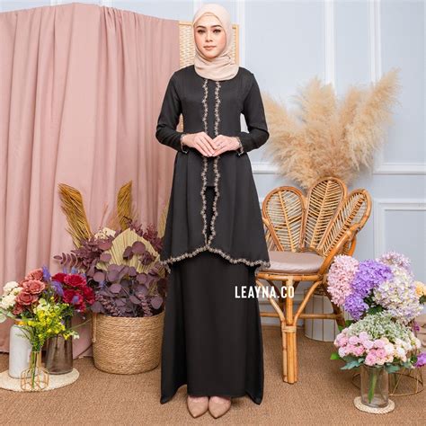 Baju Kebaya Labuh Womens Fashion Muslimah Fashion Baju Kurung