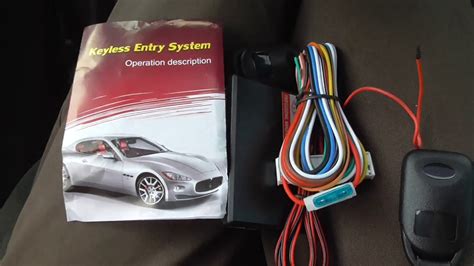 Car Keyless Entry Wiring Diagram