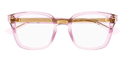 Gucci™ GG0184O 013 50 Pink Eyeglasses