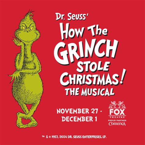 Dr. Seuss' How The Grinch Stole Christmas! The Musical | 313 Presents