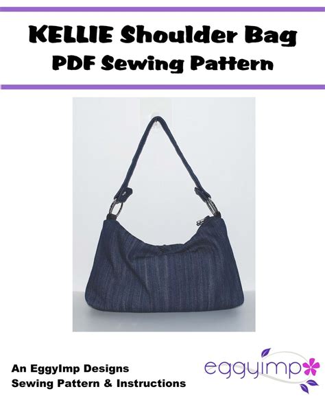 barangshop: NEW!!! KELLIE Shoulder Bag Sewing Pattern - PDF or Printed