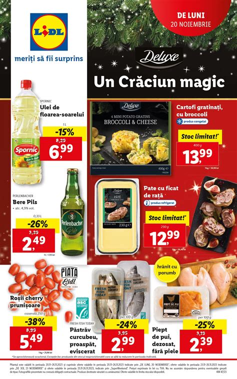 Catalog Lidl Noiembrie Noiembrie Catalog Az