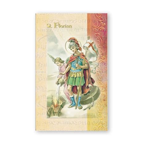 Saint Biography Folder St Florian Reilly S Church Supply Gift