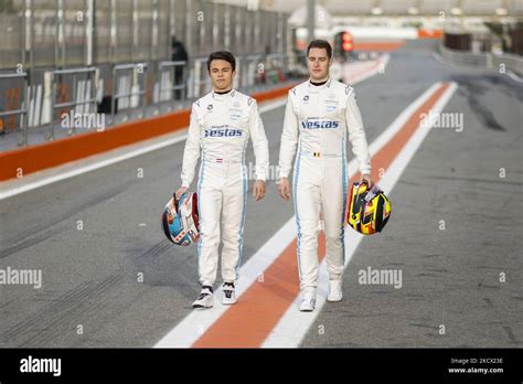 Nyck De Vries Ned Mercedes Eq Formula E Team Portrait And Stoffel