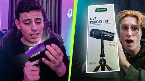 Unboxing Shure MV7 MV7x Microphone FT D7booR 7mzawiitube