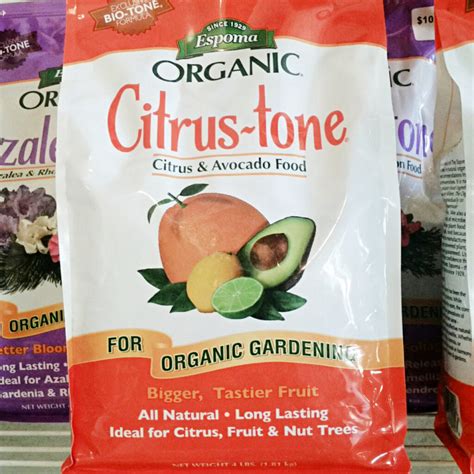 Espoma Organic Citrus Tone® 5 2 6 Fertilizer Mid Valley Trees