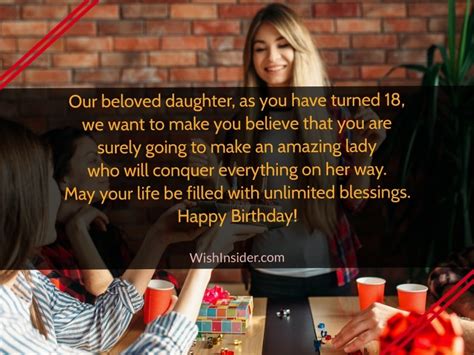 25 Happy 18th Birthday Wishes for Daughter – Wish Insider