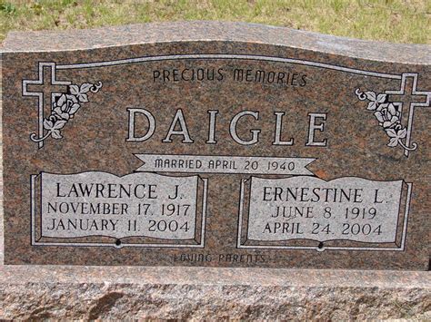 Ernestine Louise Tyne Maiwald Daigle Find A Grave Memorial