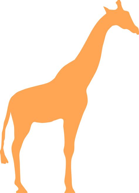 Giraffe Silhouette Clip Art At Tarephraimblog Blog