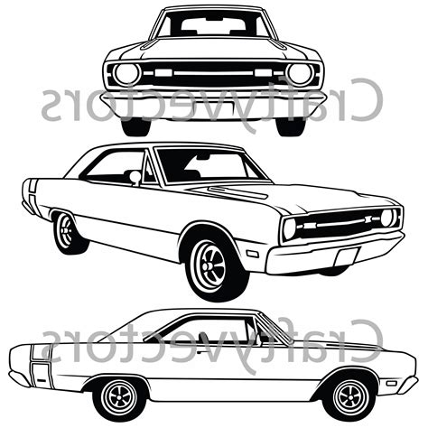 Dodge Charger Vector At Vectorified Collection Of Dodge Charger