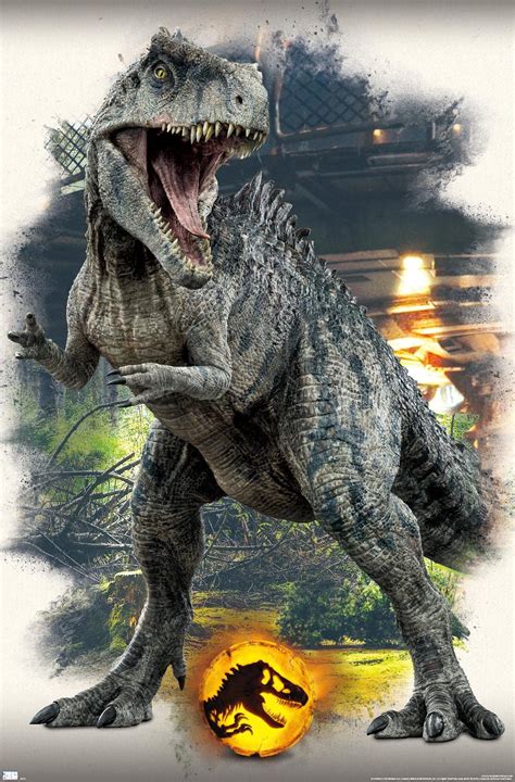 Trends International Jurassic World Dominion Giganotosaurus Focal Wall