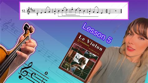 Adult Beginner Violinist Preliminary Training Of Violins Lesson 5 آموزش مقدماتی ویلن Youtube