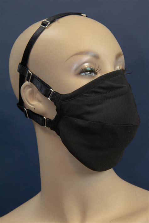 Made To Order Foam Respirator Face Mask With Adjustable Straps And