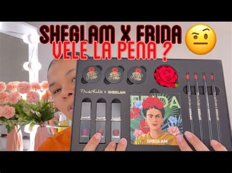 New Colecci N De Sheglam X Frida Kahlo Swaches And Tryon Youtube