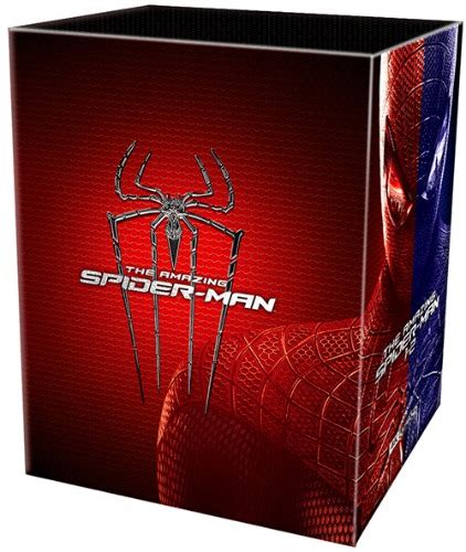 The Amazing Spider-Man 1 & 2 - 4K UHD + 2D & 3D Blu-ray Steelbook ...