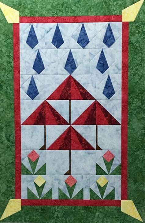 May Flowers Eq Tutorials On Point Quilter