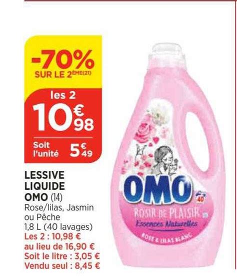 Promo Lessive Liquide Omo Chez Atac Icatalogue Fr