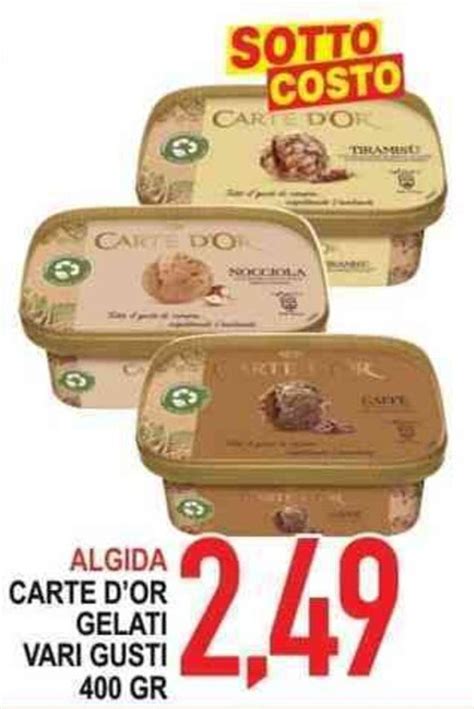 Offerta Algida Carte D Or Gelati Vari Gusti Gr Nel Volantino Di