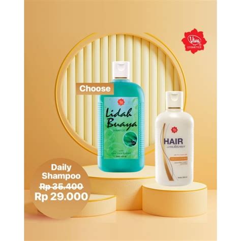 Jual Paket Viva Shampoo Ml Viva Hair Conditioner Ml