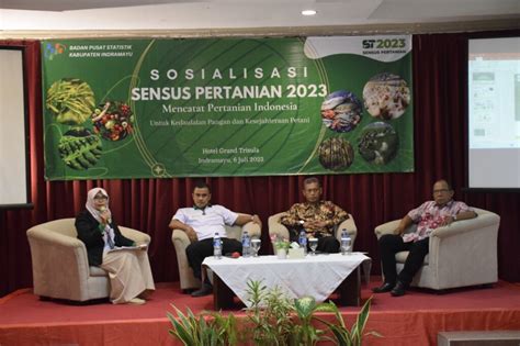 Diseminasikan Pelaksanaan Sensus Pertanian BPS Kabupaten Indramayu