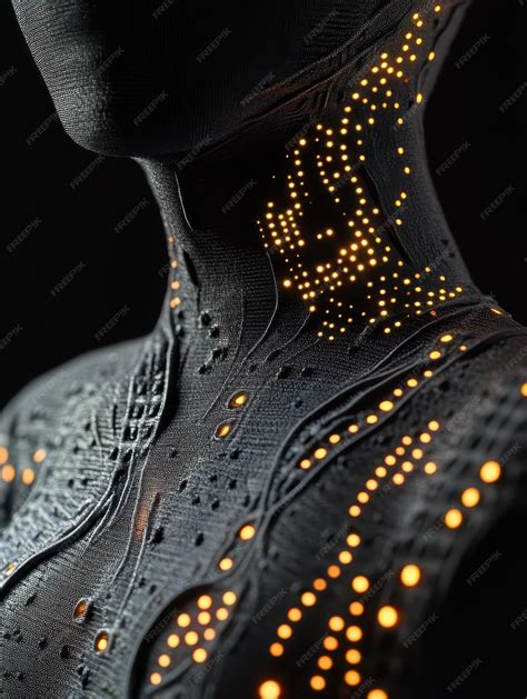 Smart fabric with embedded sensors monitoring body temperature