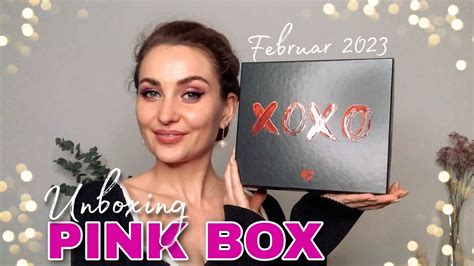 Pink Box Unboxing XOXO Edition Februar 2023 WERT 39