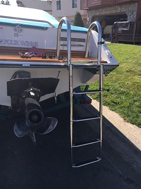 Ladder For Pontoon Boat Trailer at Wesley Doreen blog