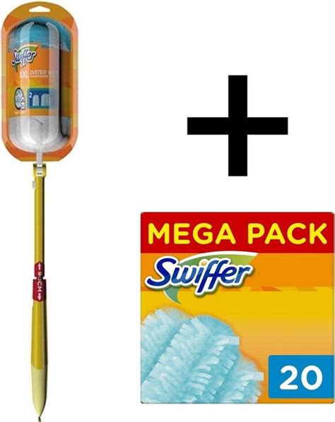 Swiffer XXL Duster Starterkit DELUXE Met 22 Swiffer Duster Navulling Bol