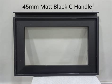 20MM MATT BLACK T HANDLE PROFILE SHUTTER At 500 Sq Ft Aluminum