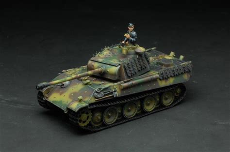 German Panther G Tank In Ambush Camo Retired One Available Etg