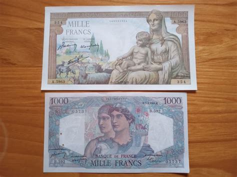 France 2 X 1000 Francs Various Dates Pick 102 And 130b Catawiki