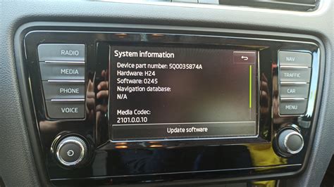 Latest Infotainment Version Bolero Page 25 Skoda Octavia Mk III