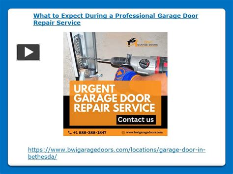 Ppt What To Expect During A Professional Garage Door Repair Service Powerpoint Presentation