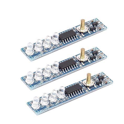 Amazon 3pcs 1S Lithium Battery Capacity Indicator LED Display