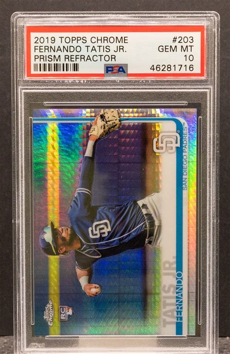 Fernando Tatis Jr Topps Chrome Prism Refractor Price Guide