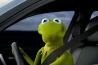 Kermit Driving Blank Template - Imgflip