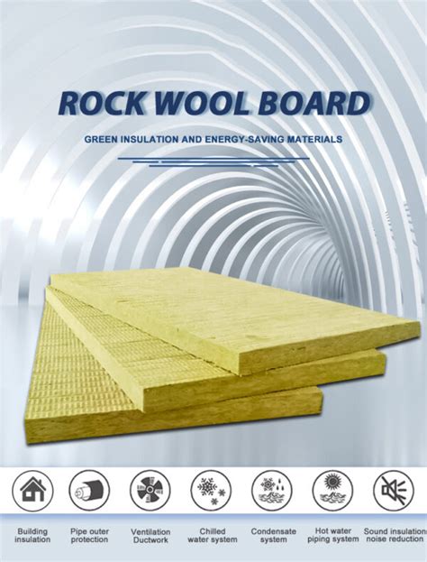 High Density 100mm Thickness Mineral Wool Thermal Insulation Glass Wool