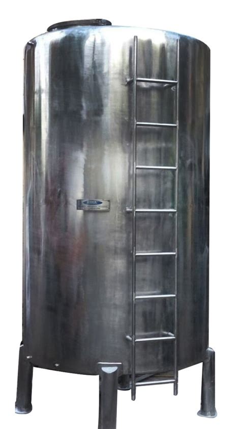 Chemicals Oils 1000 L Stainless Steel Storage Tank For Chemical