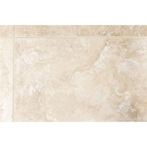 Ivory Honed Filled Travertine Travertine Floor Tiles