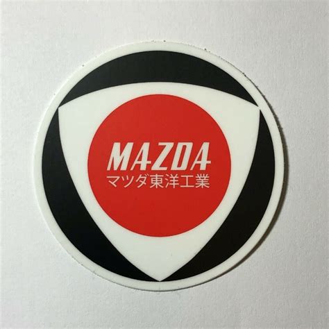 Classic Japanese Mazda Rotary Sticker Decal Rx2 Rx3 Rx4 Rx7 Rx8 Miata