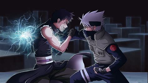 Kakashi Obito Kakashi Vs Obito HD Wallpaper Pxfuel