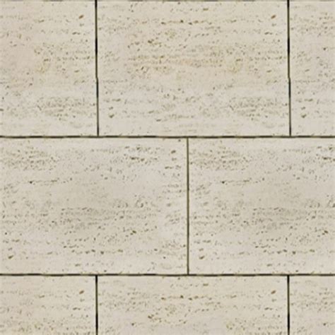 Wall Cladding Stone Travertine Texture Seamless 07810