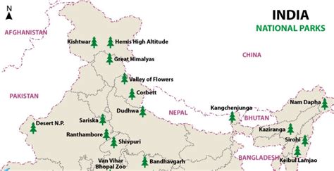 Wildlife Sanctuary In India Map