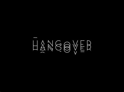 Hangover Logo by Bledi Rusi on Dribbble