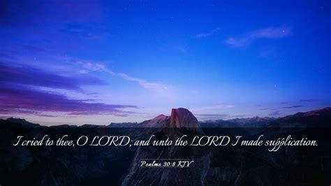 Psalms 308 Kjv Desktop Wallpaper I Cried To Thee O Lord And Unto