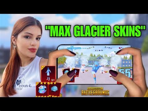 Omg I Played With All Glacier Skins Gameplay W Best Lootsamsung A