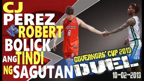 Cj Perez Vs Robert Bolick Full Duel Highlights Perez Pts Rebs